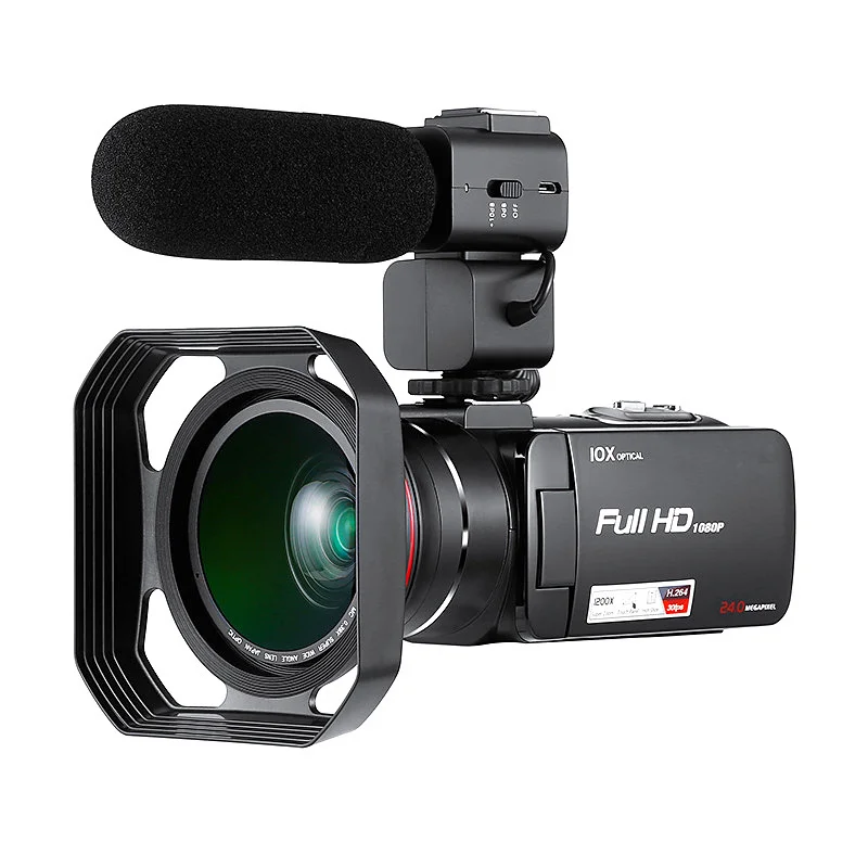 デジタルビデオカメラ FULL HD 1920✕1080 HDV-Z82 FHD 1920*1080(30fps) 64GB SDカード高品質最高の