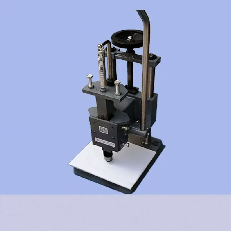 TEBAK Durable Adjustable Height Punching Press - Heavy-duty Versatile Punch for Soft Plastic, Paper & Leather