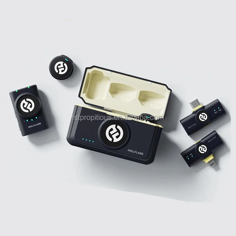 Hollyland Lark M2 Wireless Lavalier Microphone System for