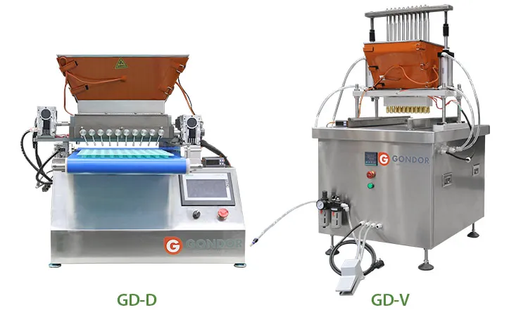 Manual Table Top Tabletop Pectin Candy Gummy Bear Make Depositer Depositor Demolder Deposited Soft Jelly Machine