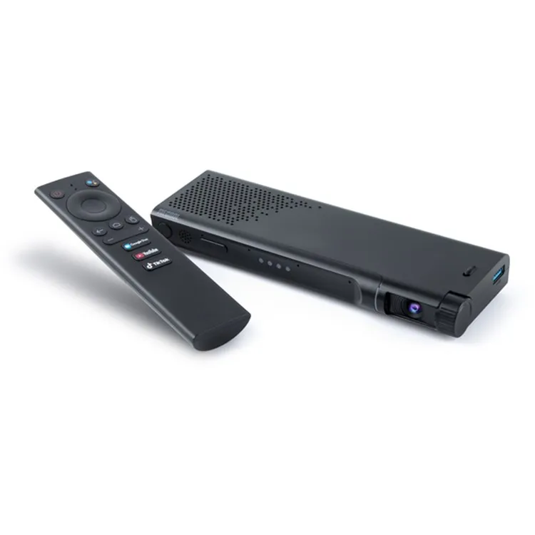Google Certified 4K TV Box Android 10 OTT with Camera+Speaker+Microphone Enjoy Big Screen Video Chats