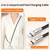Type-C ถึง L-Crossbody-สีดำ