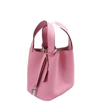 New Luxury Inventive Fashion Custom Ladies Hand Bags Elegant High Quality Women Fashion Handbags Single Bucket GENUINE Leather
