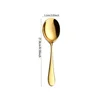 Golden Serving Spoon