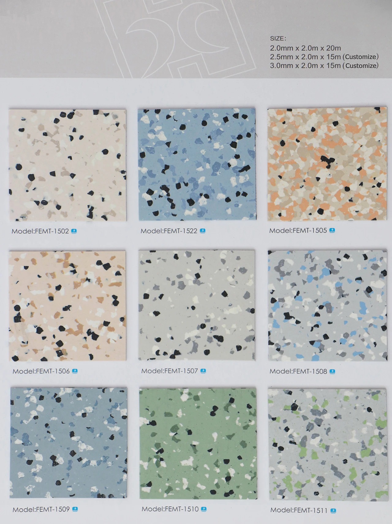 Hot Sale Durable Homogeneous Pvc Flooring Used Dance Flooring Floorshell