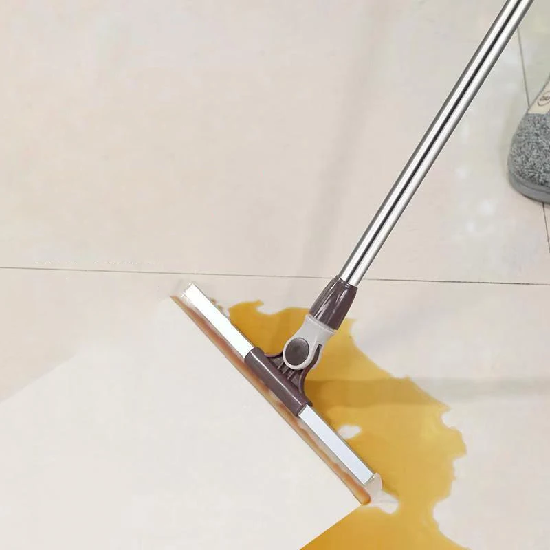 BBA189 Rotatable Clean Convenience Silicone Multifunctional Broom Wiper Mop Bathroom Window Home Floor Wiper