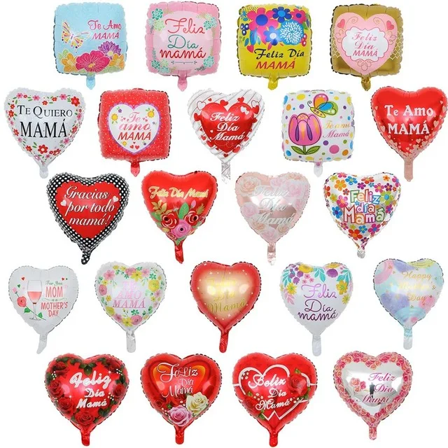 18inch Spanish I Love You Mom Heart Shape Foil Balloons Mothers Day Decorations Birthday Party Globos Mama Gifts Buy Mothers Day Decorations Spanish Balloon Globos Mama Product On Alibaba Com