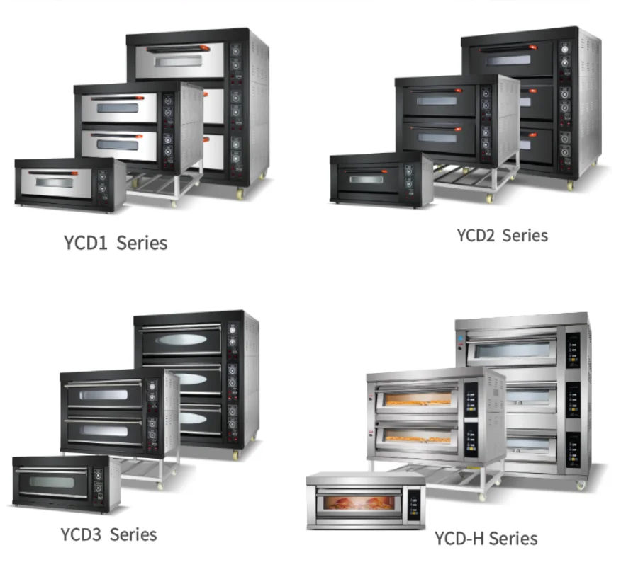 Fast Pizza Maker - Commercial Pan Press Deck Stone Oven