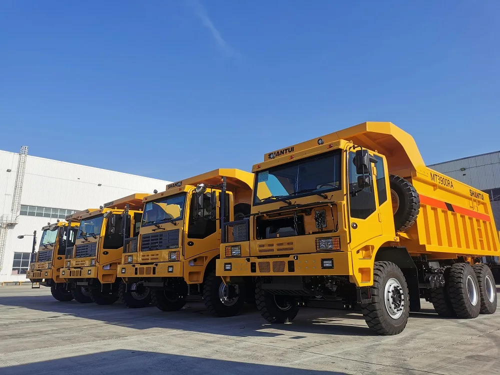 山推官方90吨mt3900矿用翻车机自卸车机械