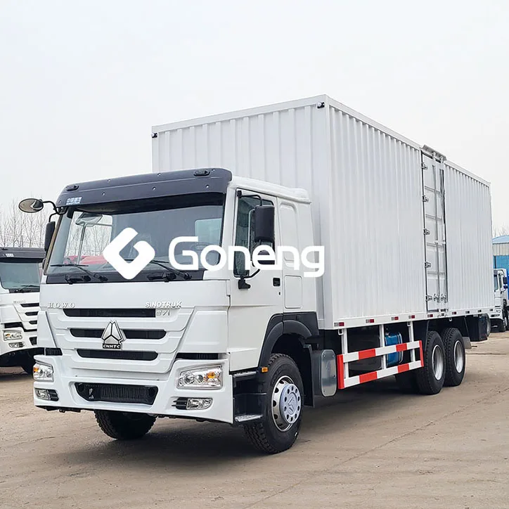 Sinotruk Faw 40 Ton Bulk Van Box Cargo Truck 8X4 for Sale