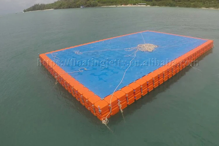 Floating Compression Platform Pontoon-Based Floating Work Platform for Marine Contractors| Alibaba.com