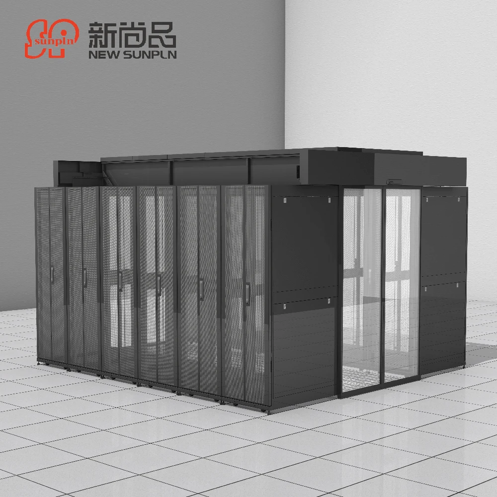 Solution complte de systme de confinement pour alles chaudes et froides,  quipement de salle de centre de donnes cloud, rack de refroidissement  liquide