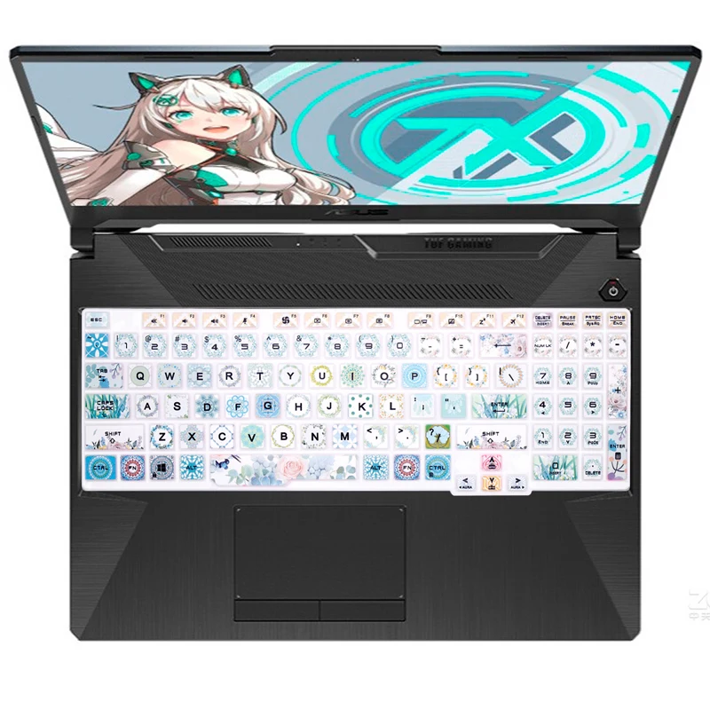 Чехол для клавиатуры ноутбука ASUS ROG STRIX G15 G512 G512LU G512LI G512LV G512LW G512 LU LI LV LW, 15,6 дюйма