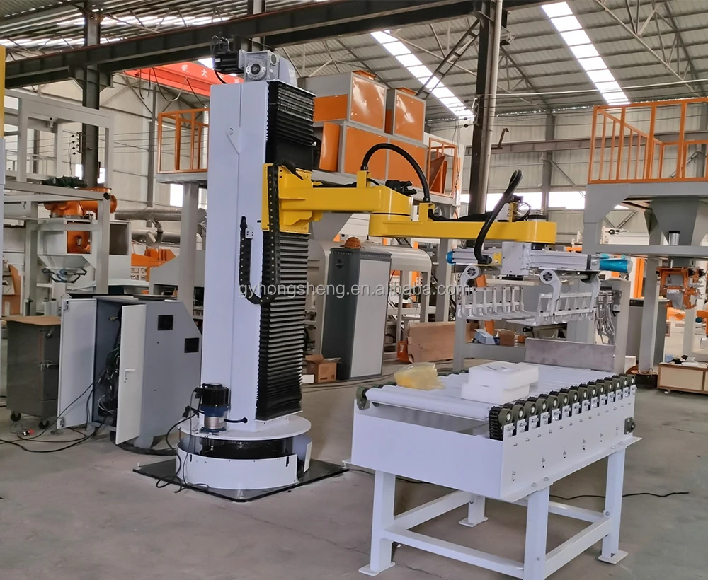 Column Case Bags Palletizer Column Palletizer Machine 50kg Cement Robot ...