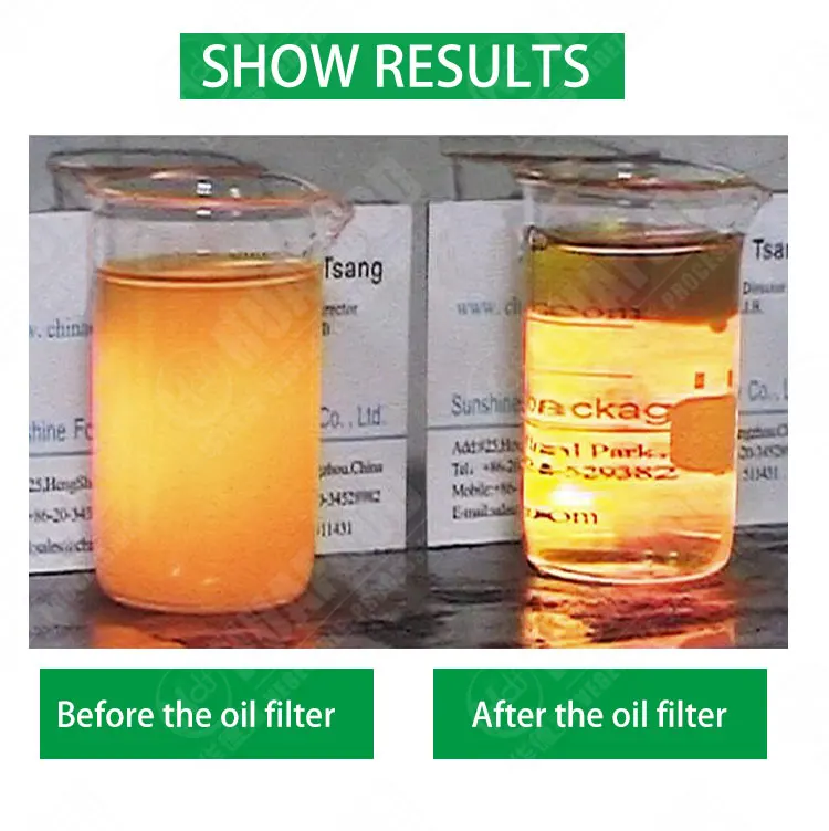 Vegetable Cooking Oil Purifier Machine Oil Filter Machine Filtration Oil Filtration System