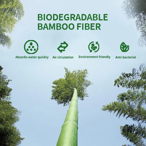 OEM&ODM Eco Biodegradable Disposable Diapers 100% Bamboo Fiber Disposable Baby Nature Nappies Diapers
