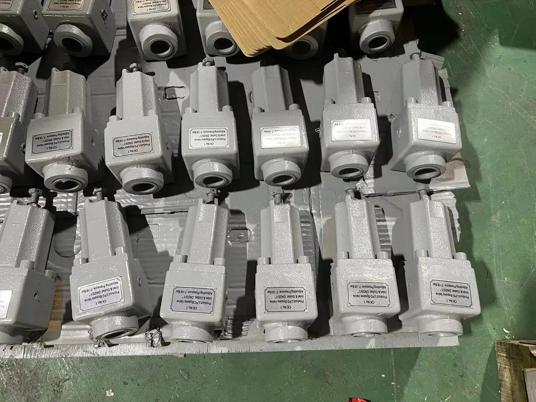 High Temperature Media Resistance 1inch Bypass Gas Control Valve Electric LPG Valves