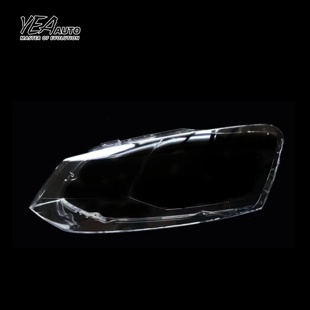Copertura della lente del paraluce anteriore per auto per VW per Volkswagon POLO, copertura della lente del faro 2011 2012 2013