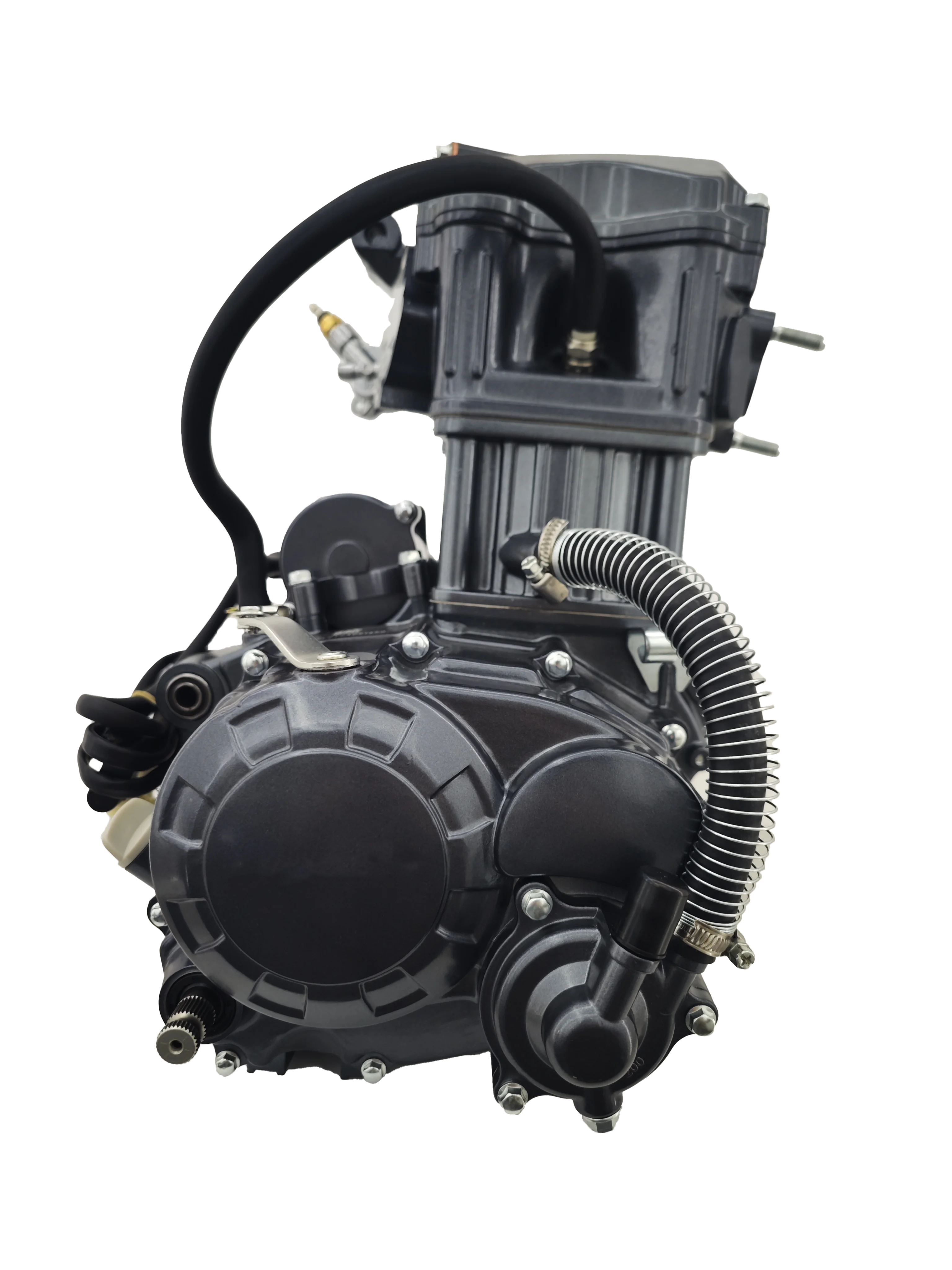 ATV 200cc Liquid-Cooled Engine Head Assembly with Reverse Gear 4 Stroke CDI Ignition New & Water-Cooled for Zongshen Lifan