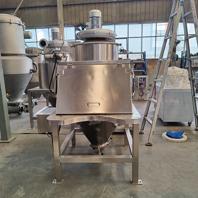 Full Automatic Bag Dump Stations with Bag Cutter for Packaging Machine Production Line
