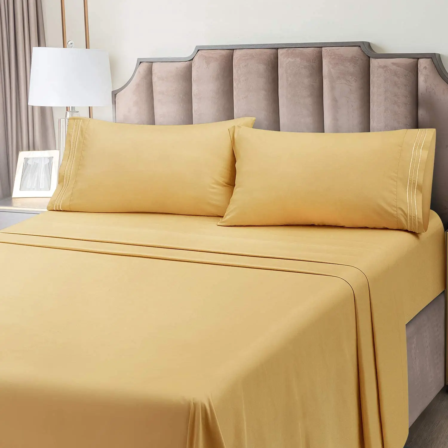 Lenzuolo Con Angoli, Tasca Profonda In Cotone Fino A 30 Cm Biancheria Da Letto Di Qualità Lussuosa E Morbida Lenzuolo Con Angoli Gemelli Resistente Alle Pieghe E Allo Sbiadimento ( Color