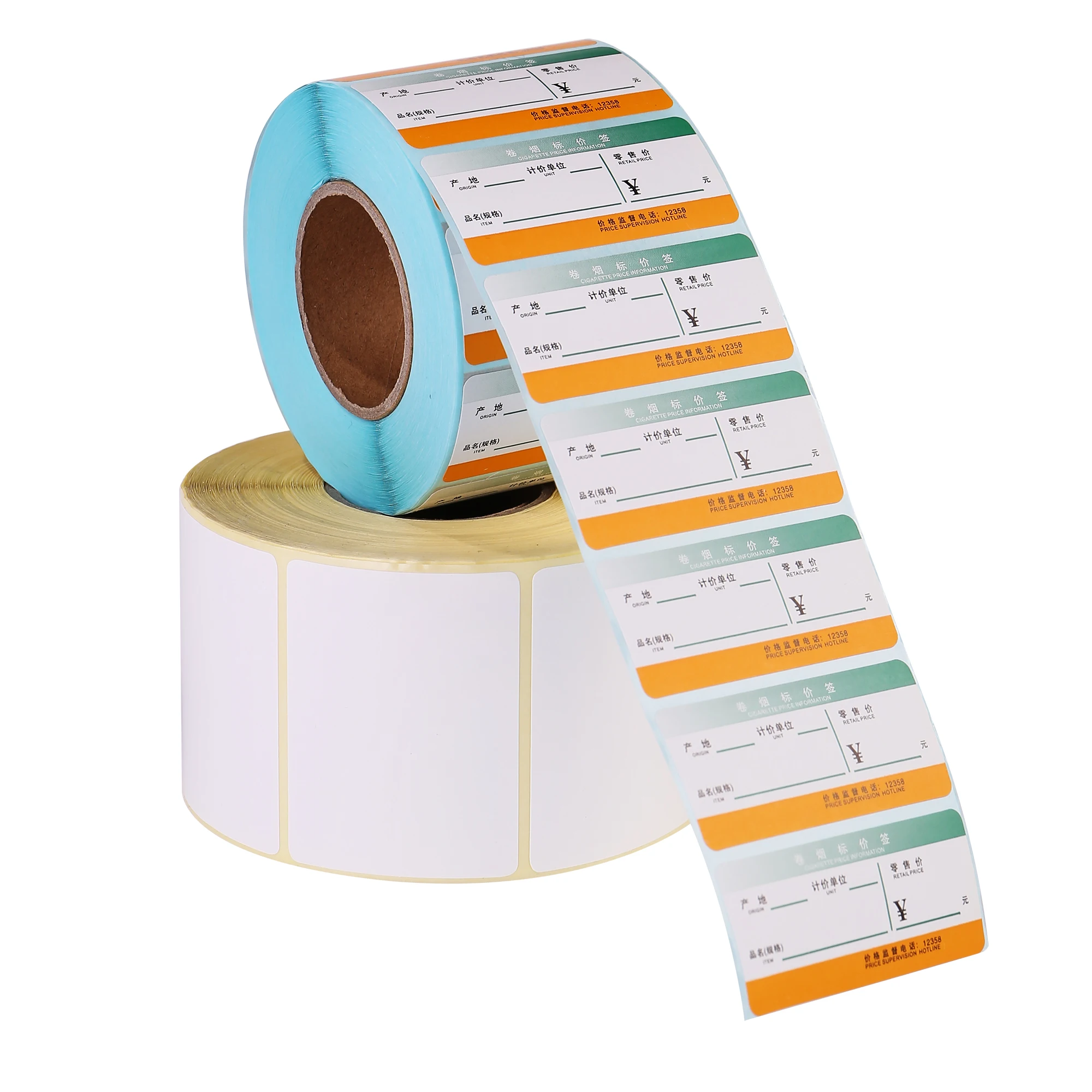 Eco-Friendly Adhesive Customized Label Sticker for Food Plastic Clamshell Packaging