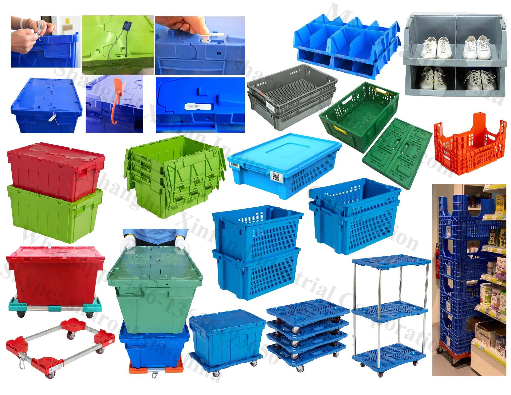 贵重物品安全容器箱47升塑料储物移动箱箱储物箱tbx5638 565x385x320mm(xfseal手提箱) Buy 收纳盒,手提包盒