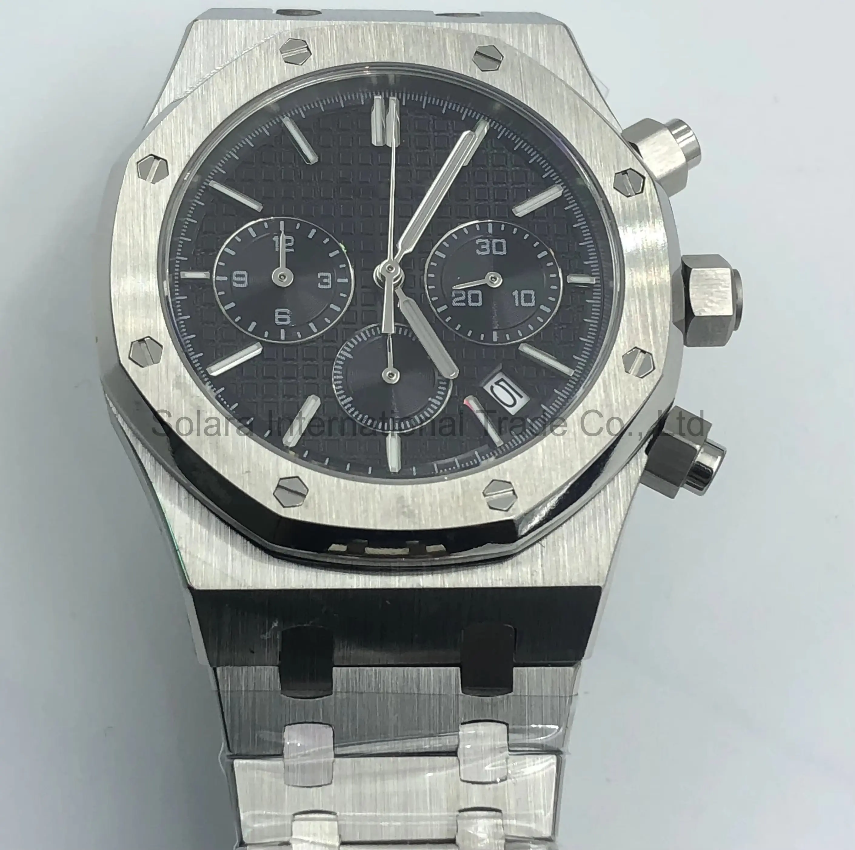 New  Top Quality Mechanical Watch 40MM AR Factory 904 Steele ETA 3285 Movement Ceramic Bezel Left Hand GMT Watch