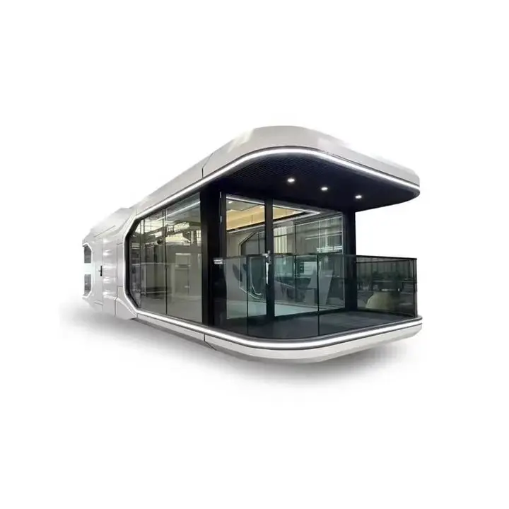 Portable Prefab Container House Space Capsule Bed Cabin Hotel Luxury 2 4 Bedroom Capsule House Tiny House