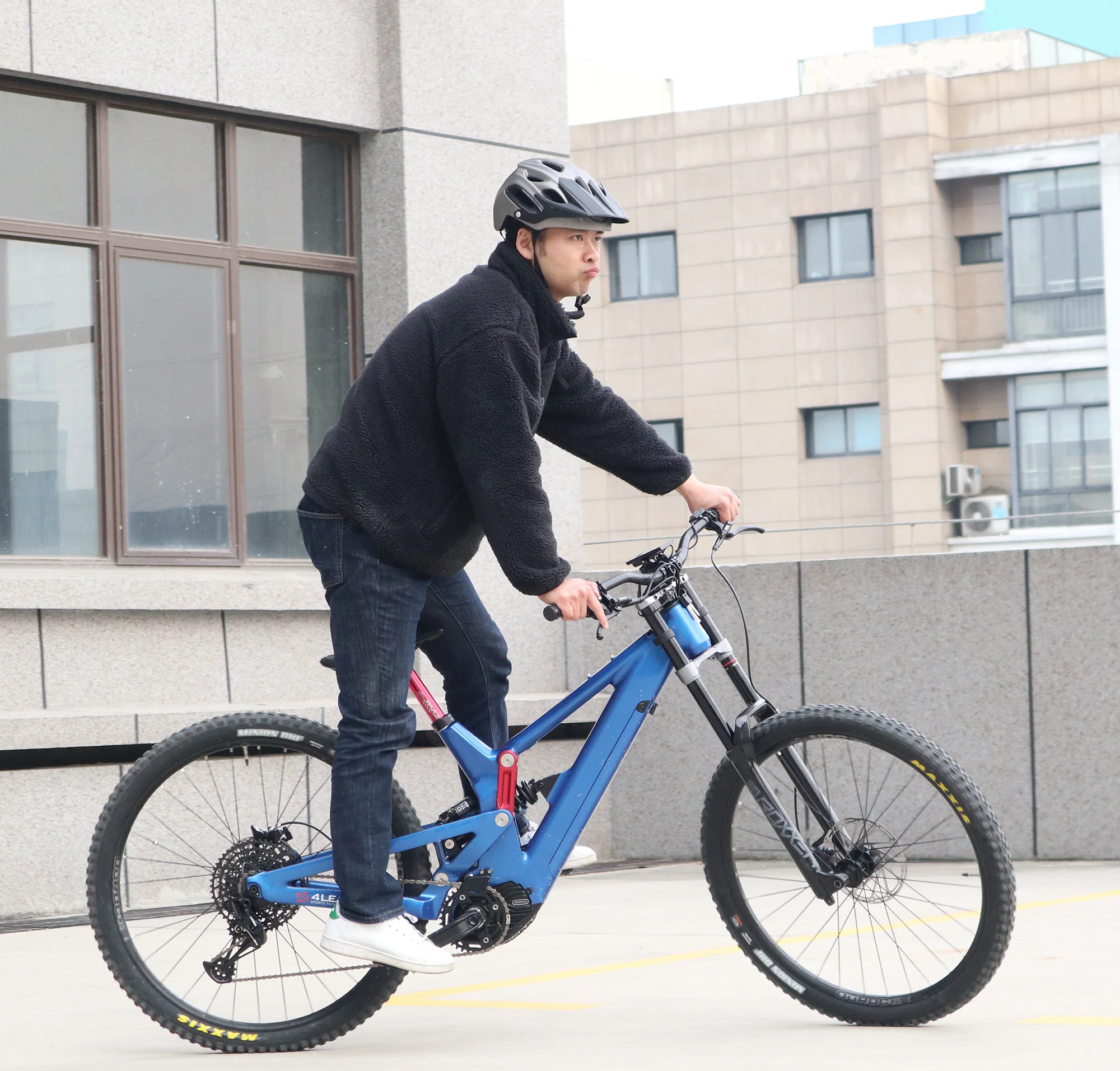 Aluminum Alloy Full Suspension Electric Mountain Bike