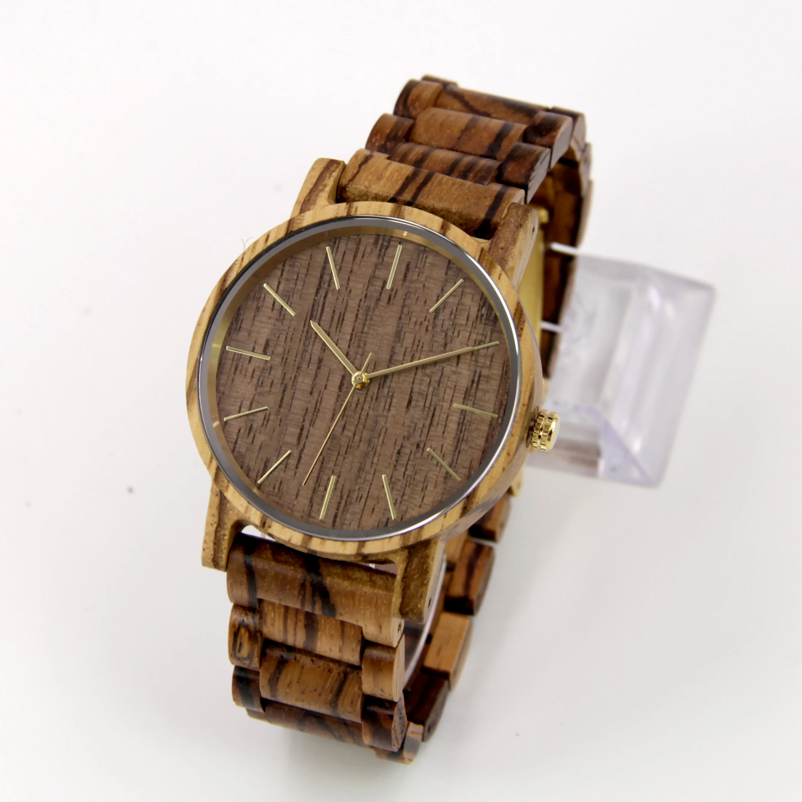 big face wooden watches