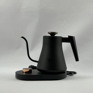 China Wholesale OEM/ODM of  Goose-neck 0.8L Electric Water Heater Coffee Pot with Stainless Steel and Jiatai Controller Kettle