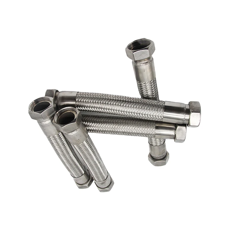 Customized Pressure and Fire Resistant Internal Thread Buckle Metal Hose 304 Stainless Steel Flexible Conduit