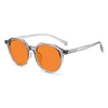 Transparent gray/Orange