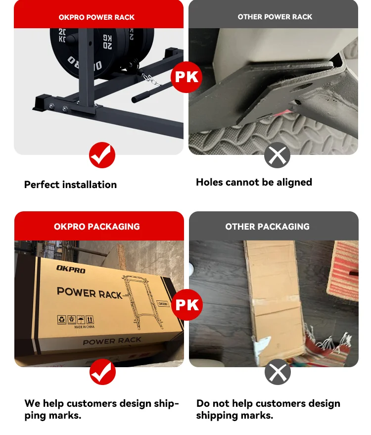 Okpro Store Rack OKPRO Smith Machine - Durable Power Rack for Strength Training