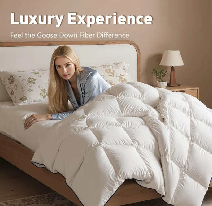 Custom Winter Fluffy Goose Down Duvet