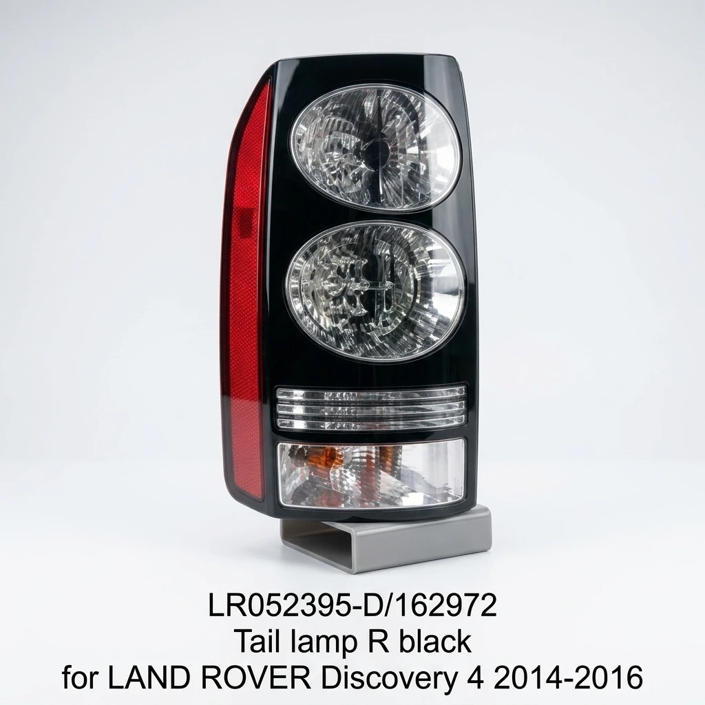 LR052395-D/162972 Auto Spare Parts Original Standard Clear Glass Lens Tail Lamp R Black for LAND ROVER Discovery 4 2014-2016