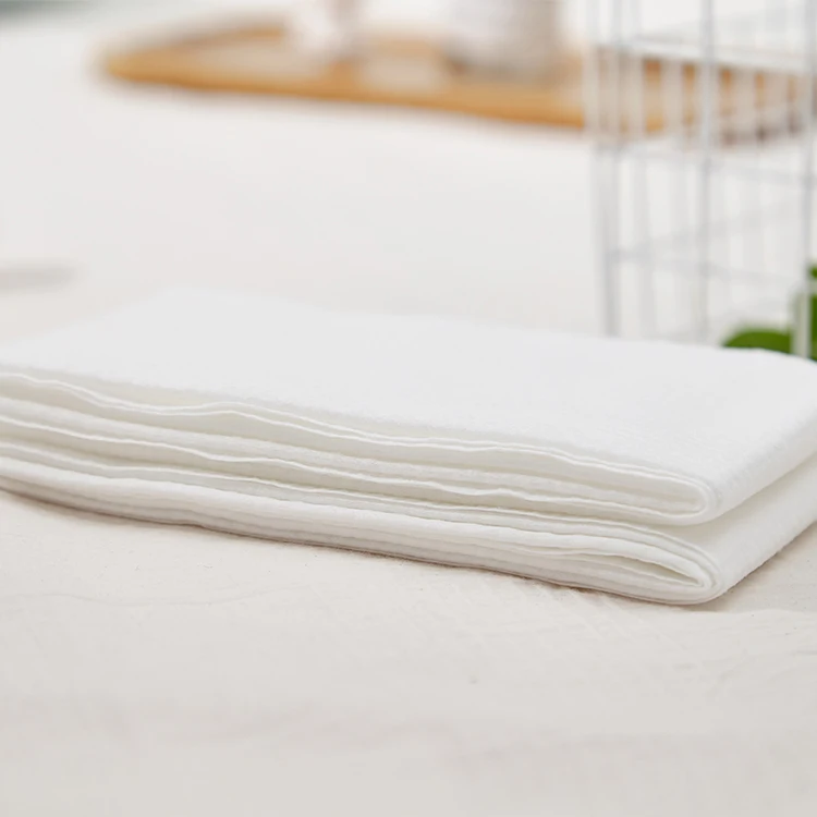 One time use towel 30 70cm skin friendly  spun-lace non-woven soft disposable face towel details