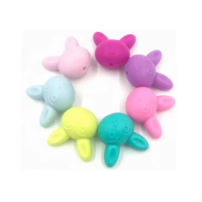 Silicone Popper Teether Corner Rosary Racing Silicon V Shape Bpa Free Avocado Chicken Penguin Baby Ce Wood and Lollypop Tv Oem