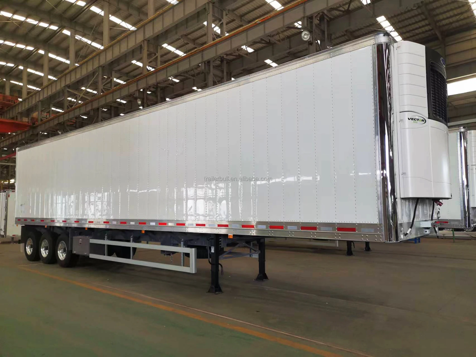 45ft Frozen Refrigeration Truck Semi Trailer for Fresh Food Delivery