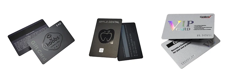 Factory cuted pvc stylish reward combo card plastic magnetic stripe library members loyalty card and member stick