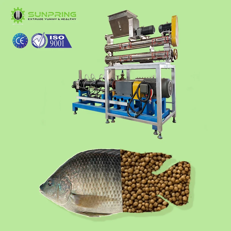 floating fish pellet mill animal feed making machine the price of fish pellet extruder machine extruder for floating fish feed