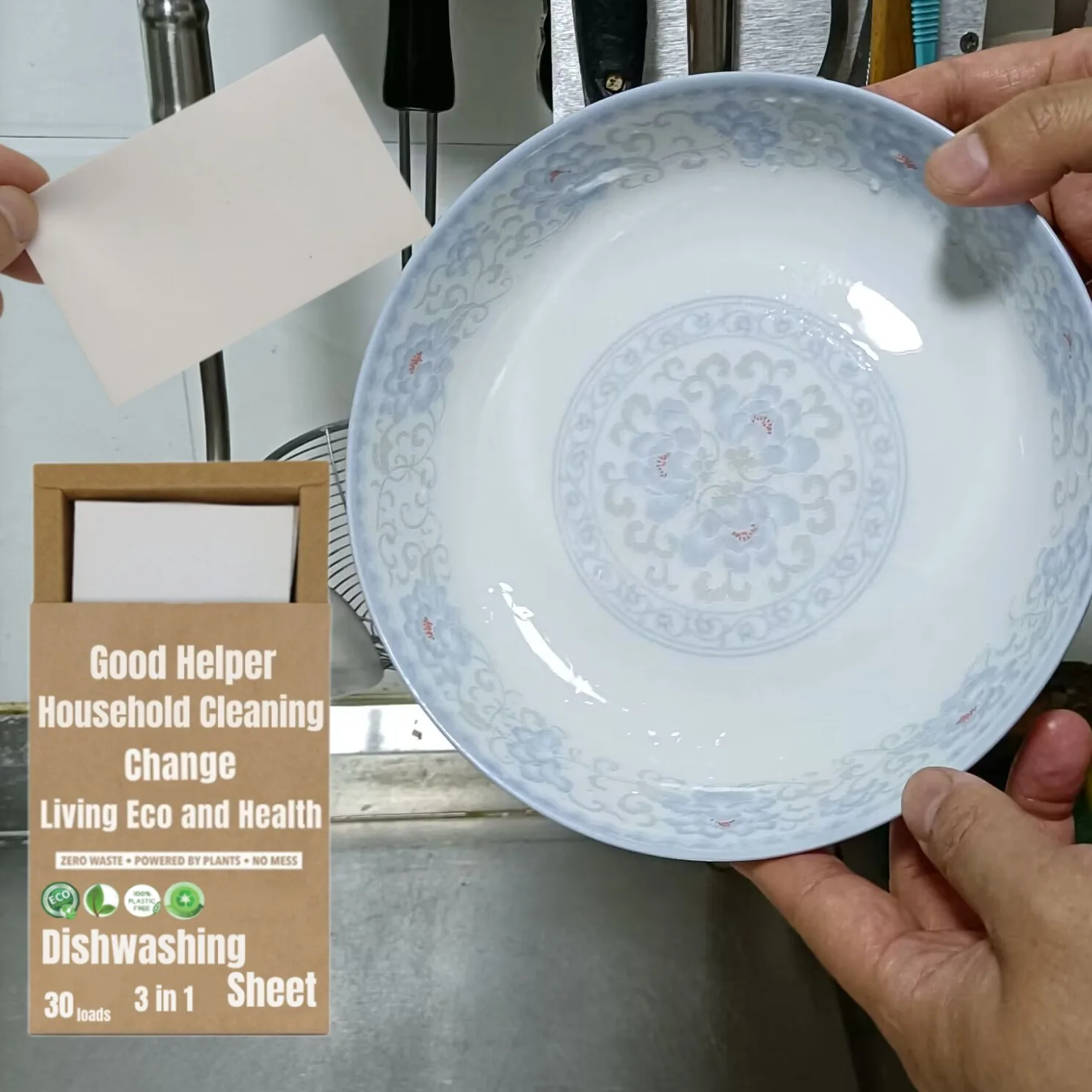 Household Detergent Dish Washer Effervescent Cleaner Dish Washing Pland