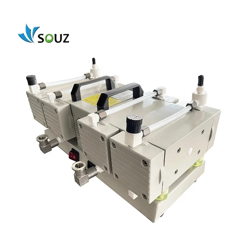 High Performance 2 Cube Meter 8mbar Negative Pressure 180W Oil Free Vacuum Pump DVP2 Diaphragm Vacuum Pump for Laboratory