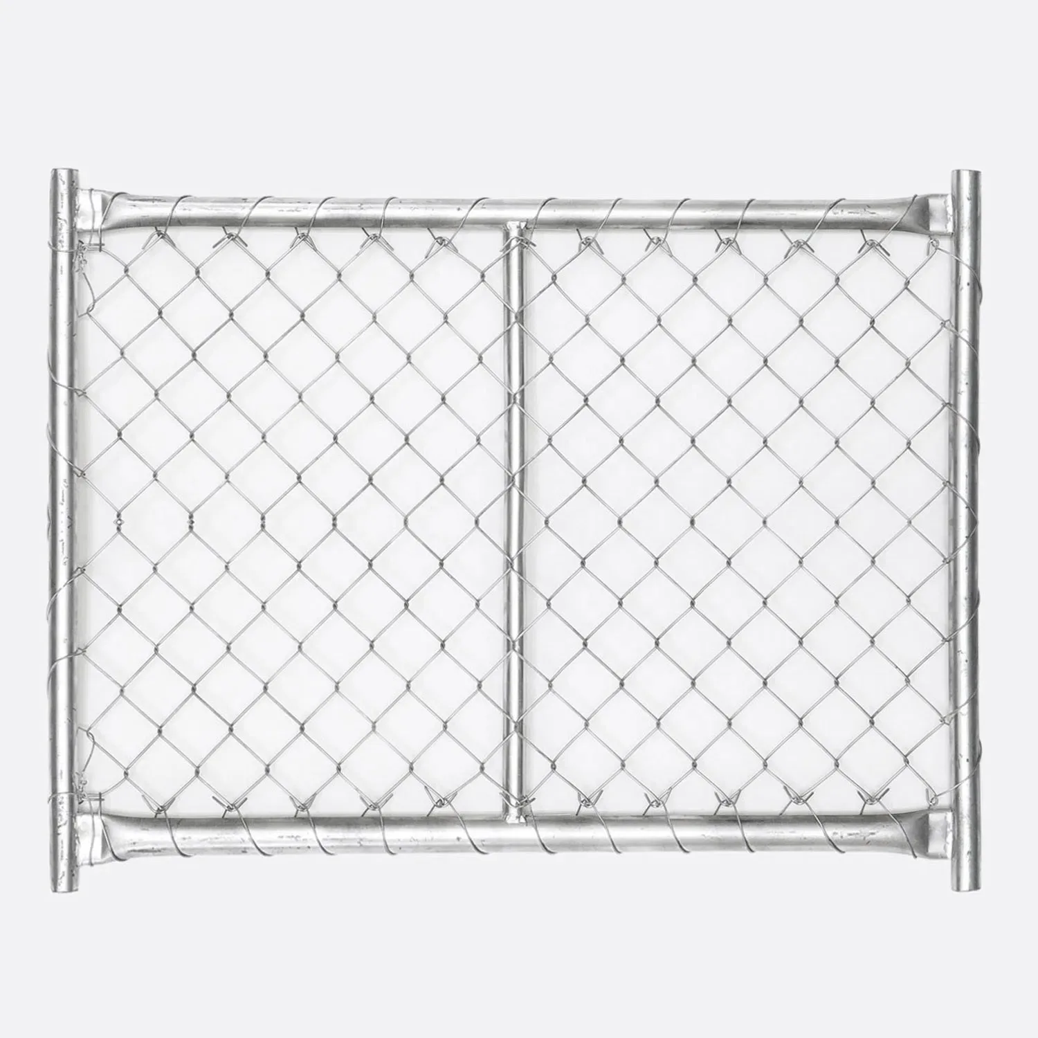 High Quality USA Standard Galvanized Chain Link Mesh Temporary Fence Panel  for Construction Movable
