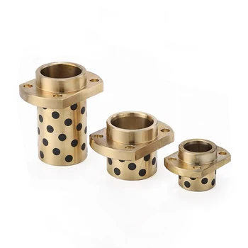 Boccola Autolubrificante SF-1 In Bronzo Sinterizzato - Diametri Interni 3mm A 60mm (Seleziona Misura)
