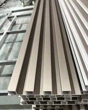 Wpc Wood Interior Decoration Fluted Great Wall Panels Decorative Wood Alternative Wpc Wall Panel