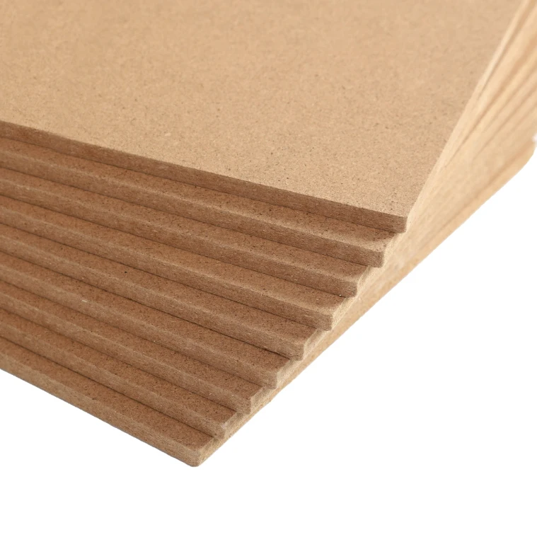 Top Grade Cheap Price Standard Size Skin Door Panel Plywood Furniture Raw MDF Board For Concrete Building