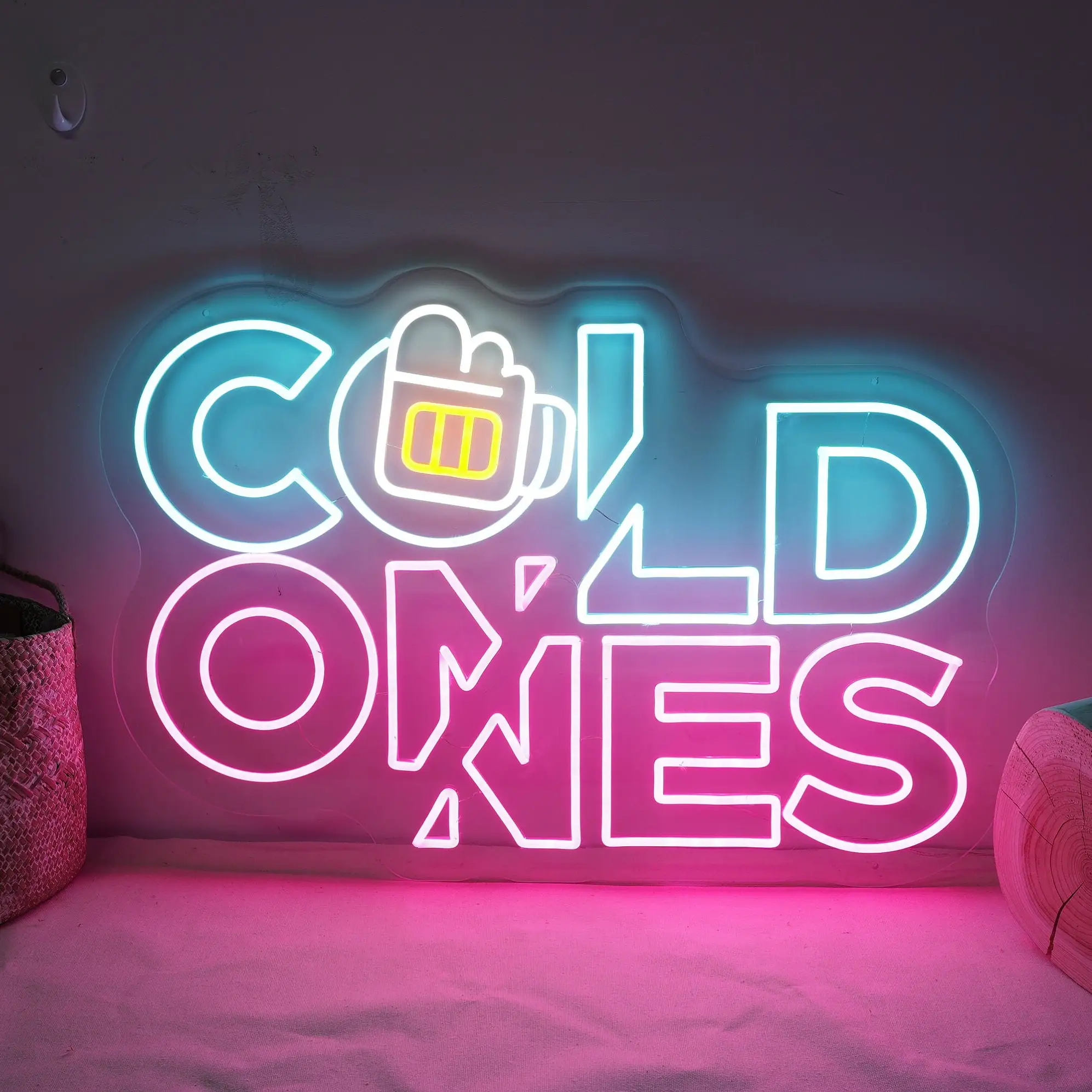 cold neon light