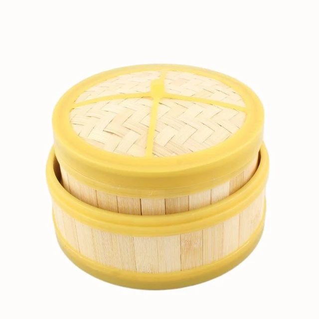 wholesale dim sum HQ-bamboo disposable steamed bun steamer
